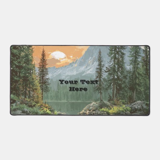 Sunset Lake Bureaumat (Voorkant)