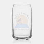 Sunset Lake Can Glass (Verso)