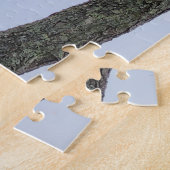 Sunset Lake Large Herfst Puzzle Legpuzzel (Zijkant)