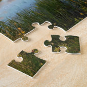 Sunset Lake Reflections Legpuzzel (Zijkant)