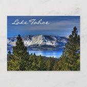 Sunset Lake Tahoe Nevada / Carte postale Californi (Devant)