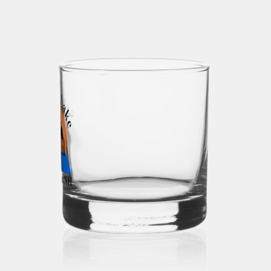 Sunset Lake Whiskey Glass Whisky Glas (Links)