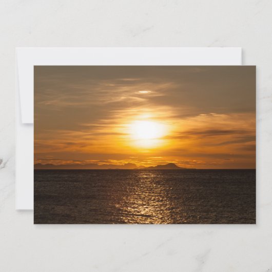 Sunset Landscape Foto (Voorkant)