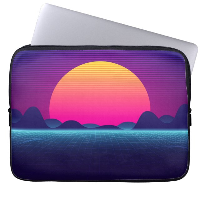 Sunset Laptop Sleeve (Voorkant)