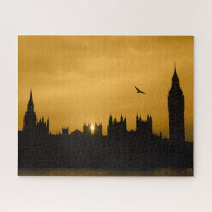 Sunset - London - Big Ben - 16x20 - 520 pcs. Legpuzzel