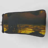 Sunset Magic Abstract Golfheadcover (Voorkant)