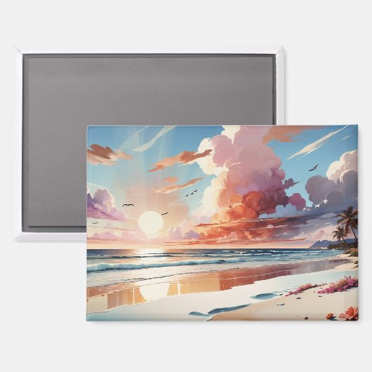 Sunset Magneet (Voorkant / Achterkant)