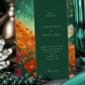 Sunset Meadow Dance bruiloft uitnodiging