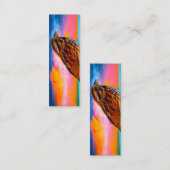 Sunset Melody-Bladwijzer Mini Visitekaartje (Voorkant / Achterkant)