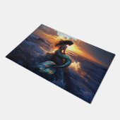 Sunset Mermaid Deurmat (Schuin)