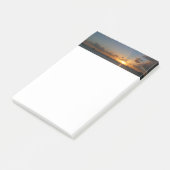 Sunset met Sailships Tropical Landscape Photo Post-it® Notes (Schuin)