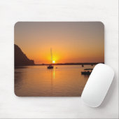 Sunset Morro Bay Sailboot Muismat (Met muis)