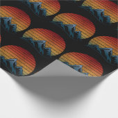 SUNSET  MOUNTAIN CADEAUPAPIER (Hoek)