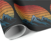 SUNSET  MOUNTAIN CADEAUPAPIER (Rol Hoek)