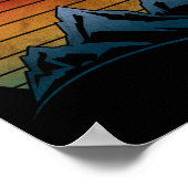 SUNSET MOUNTAIN POSTER (Hoek)