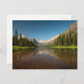 Sunset Mountain Reflection | Nationaal park Glacie Briefkaart (Voorkant / Achterkant)