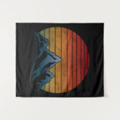 SUNSET MOUNTAIN WANDKLEED (Voorkant (horizontaal))