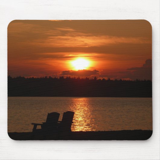 Sunset Mousepad Muismat (Voorkant)