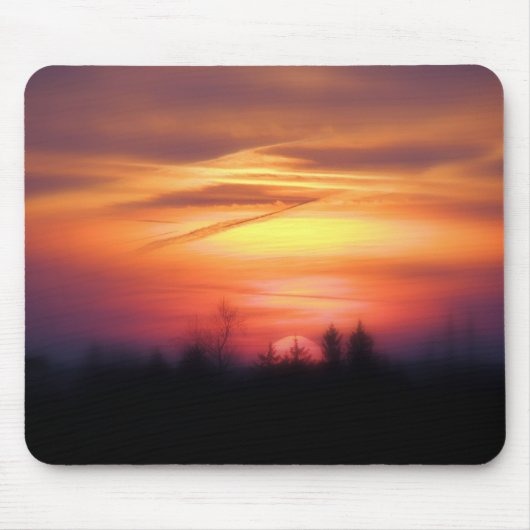 Sunset Mousepad Muismat (Voorkant)