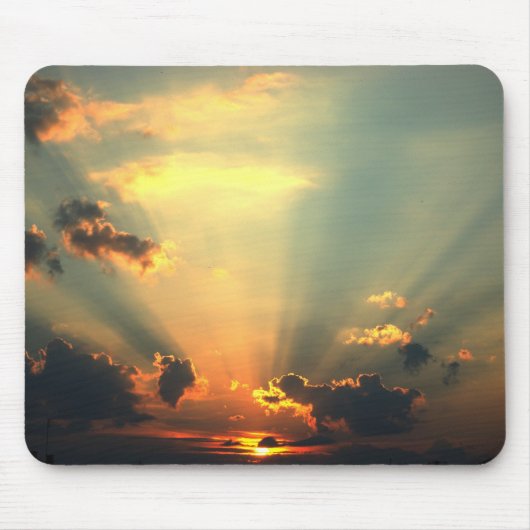 Sunset Mousepad Muismat (Voorkant)