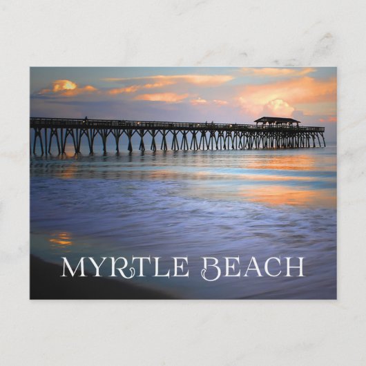 Sunset Myrtle Beach, South Carolina Briefkaart, VS Briefkaart (Voorkant)