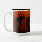 Sunset Native American Kokopelli Coffee Mug (Gauche)