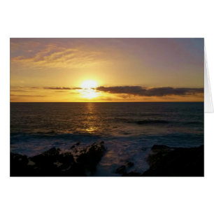 Sunset Newquay Cornwall Angleterre