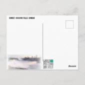 SUNSET, NIAGARA HERFSTEN, CANADA BRIEFKAART (Achterkant)