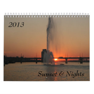 Sunset & Nights 2013 Kalender