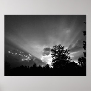 Sunset / Noir Poster