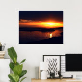 Sunset Norway 09 Poster (Thuiskantoor)