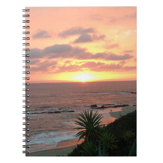 Sunset notebook notitieboek (Voorkant)