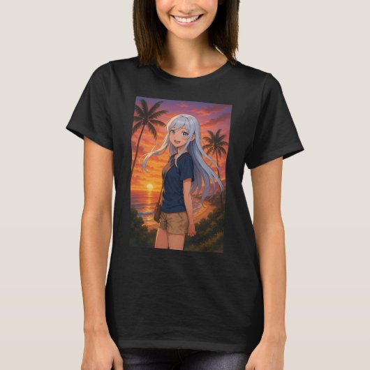 Sunset Nova womens Tshirt (Devant)