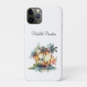 Sunset Oasis, op maat Case-Mate iPhone Case (Achterkant)