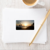 Sunset Ocean Address Label (Insitu)