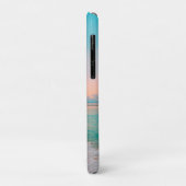 Sunset Ocean Beach Waves iPhone/iPad case (Achterkant/links)