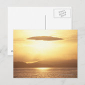 Sunset ocean briefkaart (Voorkant / Achterkant)