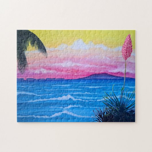 Sunset Ocean Legpuzzel (Horizontaal)