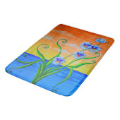 Sunset Ocean Orchids Badmat (Gekanteld)