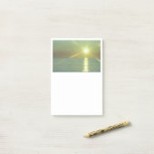 Sunset Ocean Post-it Notes, 4 x 6 Post-it® Notes (Op bureau)