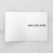 SUNSET OCEAN WEDDING MARRIAGE CONGRATULALALATION K KAART (Binnen)