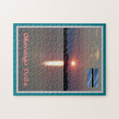 SUNSET Okavango Delta - Legpuzzel (Horizontaal)
