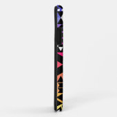 Sunset Ombre Aztec Pattern Case-Mate iPhone Case (Achterkant/rechts)