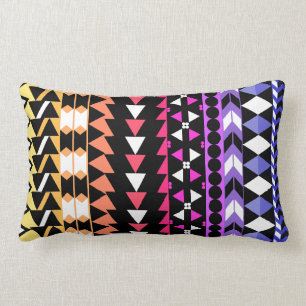 Sunset Ombre Aztec Pattern Kussen