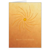 Sunset ombre rayons soleil points de lumière manda (Devant)