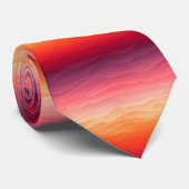 Sunset Ombre Stropdas (Opgerold)