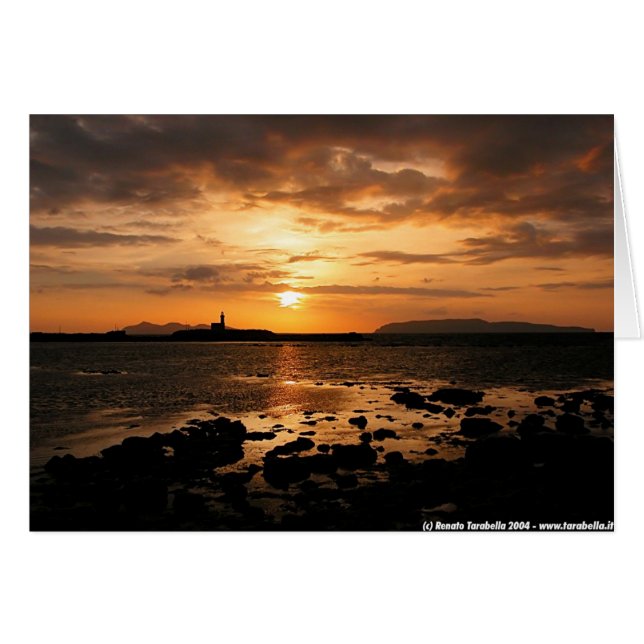 Sunset on Egadi (Voorkant Horizontaal)