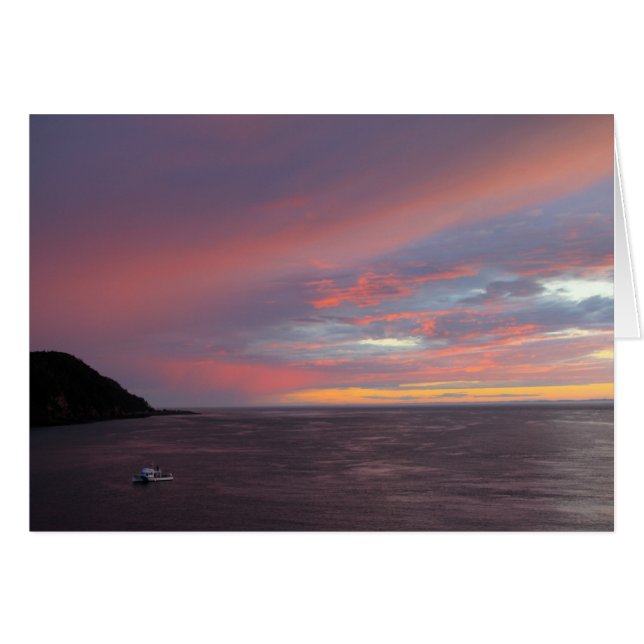 Sunset on Grand Manan (Voorkant Horizontaal)