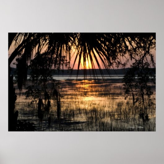 Sunset on Hilton Head #2 Poster (Voorkant)