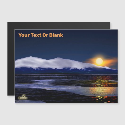 Sunset on Ice (Voorkant / Achterkant)